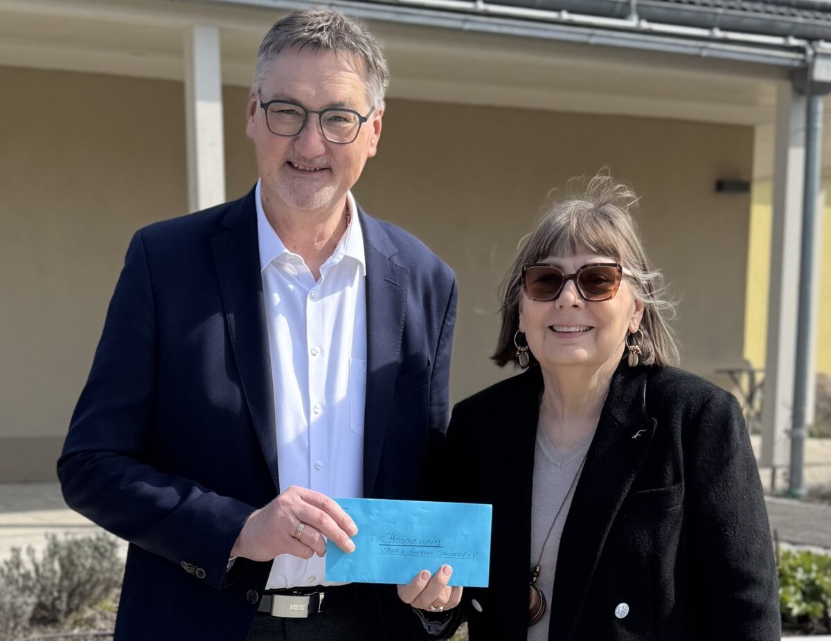 Vereine aus Stulln spenden 1.000 Euro an Hospizverein Schwandorf
