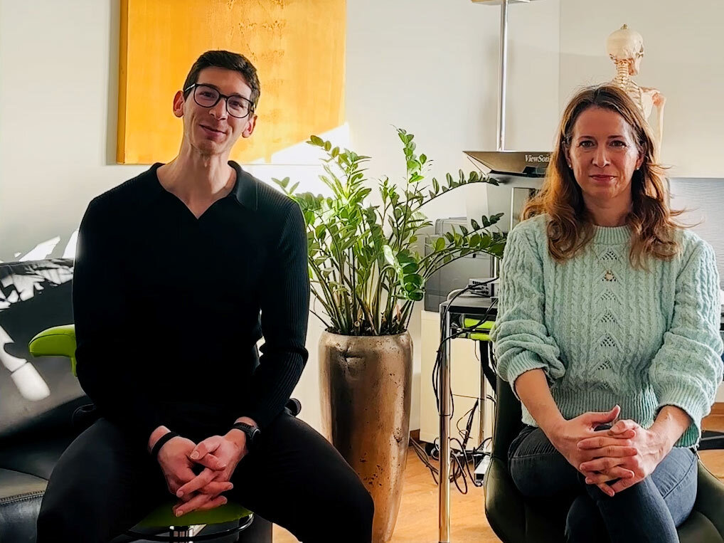 Dr. Lucia Knauer und Aaron Kapornyai – THZ Neustadt