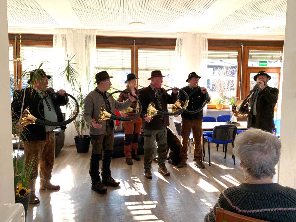 Jagd-Thementag in der Caritas-Tagespflege Pleystein