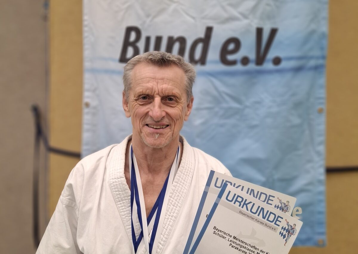 Gute Platzierungen bei Bayrischer Meisterschaft für Dieter Baller