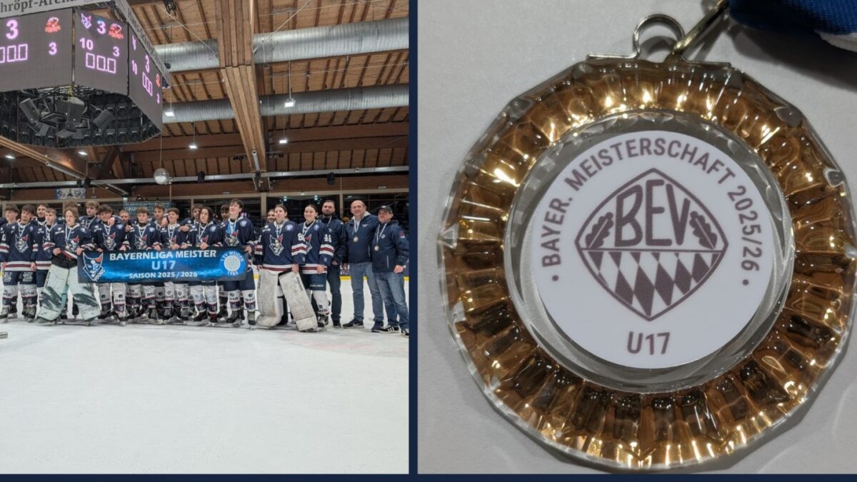 Young Blue Devils: Eishockey-Nachwuchs feiert U17-Meistertitel