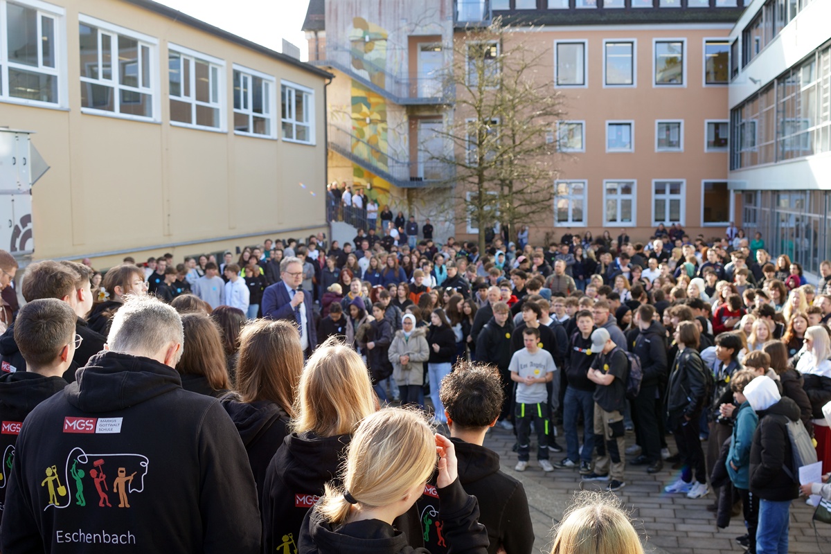 Besonderer Schulunterricht: Tag der Berufsorientierung an der MGS in Eschenbach