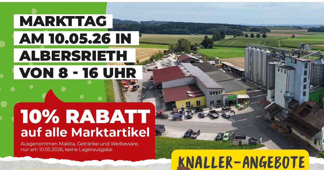 Raiffeisen-Markttag in Albersrieth bei Waldthurn