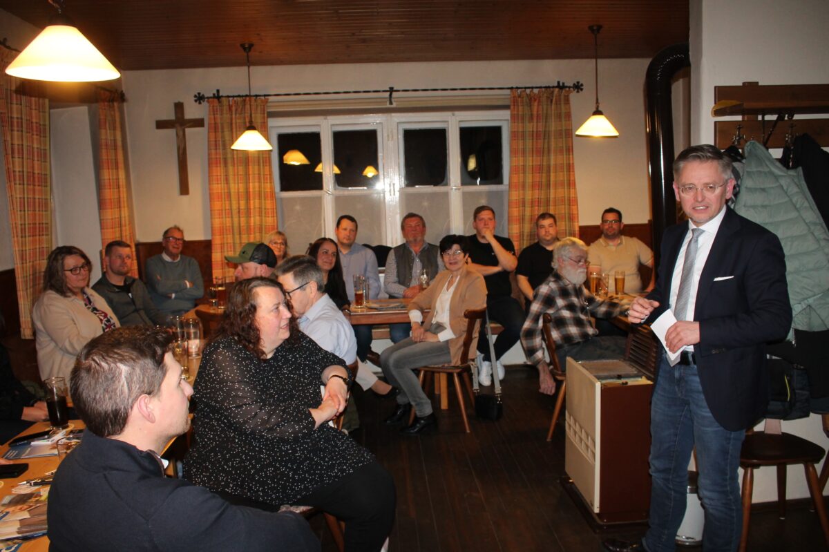 CSU Trabitz beschließt Wahlkampf mit Appell in Zessau