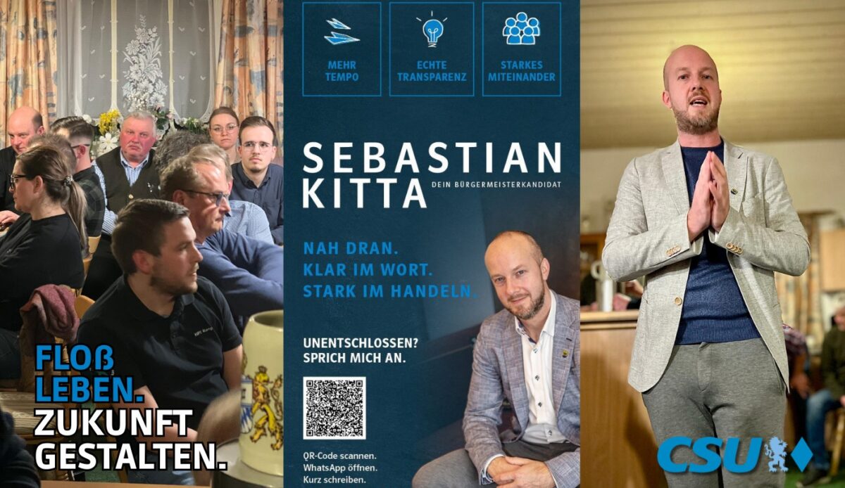 Diskussionsrunde mit CSU-Kandidat Kitta in Würzelbrunn