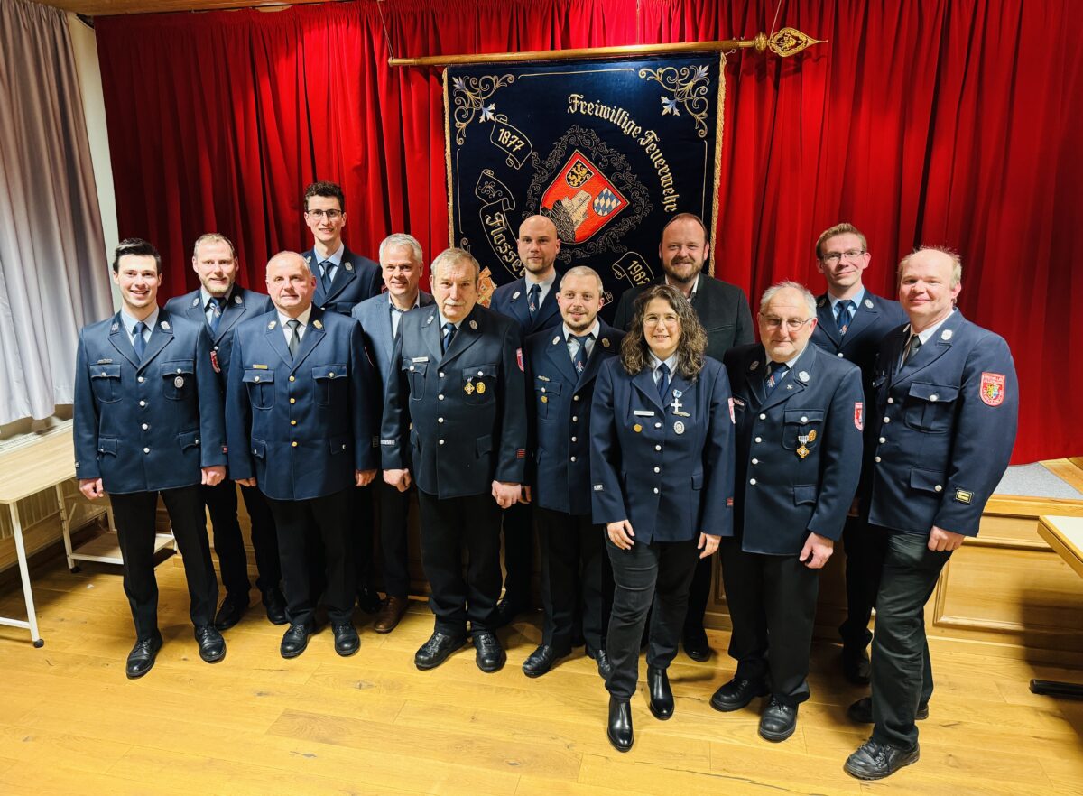 Ehrenabend feiert 125 Jahre Feuerwehrdienst in Flossenbürg