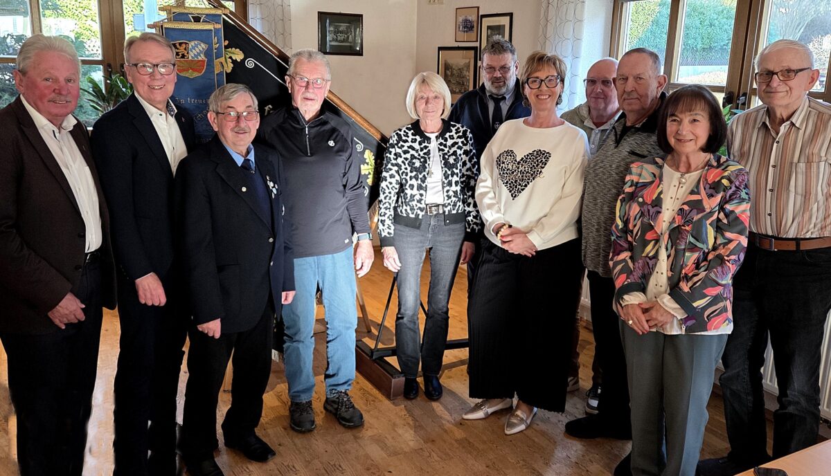 Ehrungen prägen Jahreshauptversammlung der Kameradschaft in Weiden