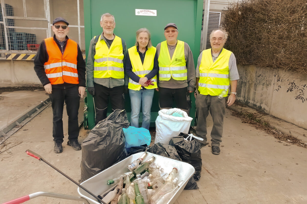 Erste Müllsammelaktion 2026 in Amberg gestartet