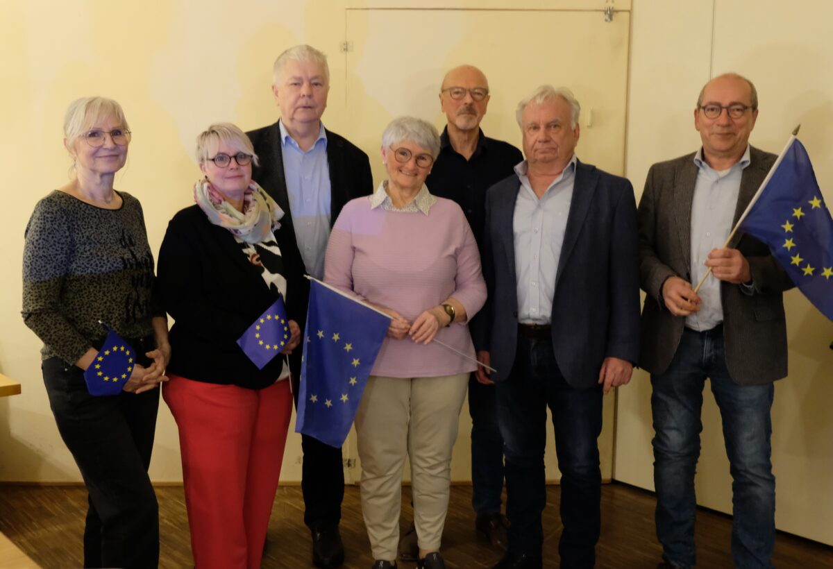 Europa-Union wählt neuen Vorstand in Amberg