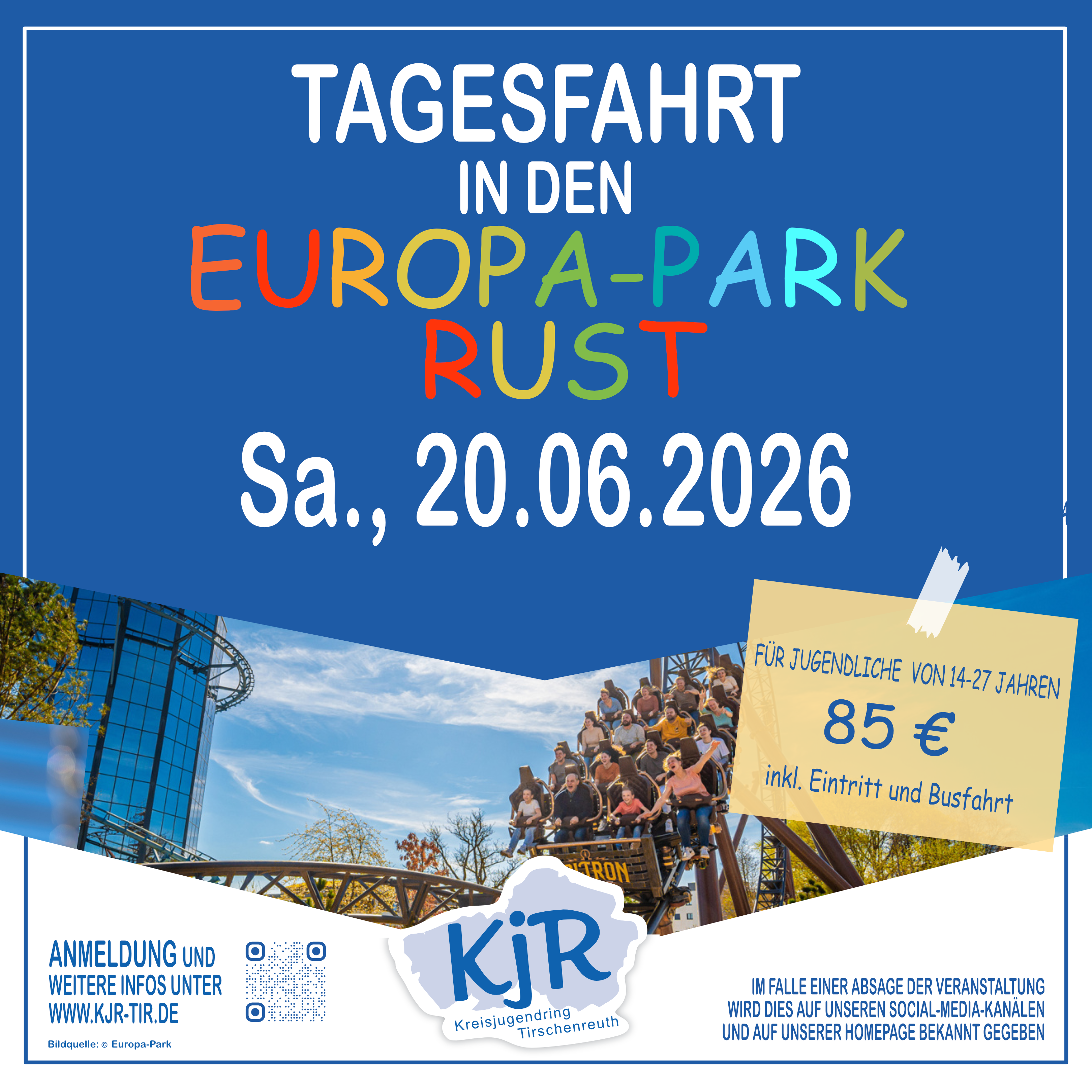 Tagesfahrt in den Europa-Park Rust