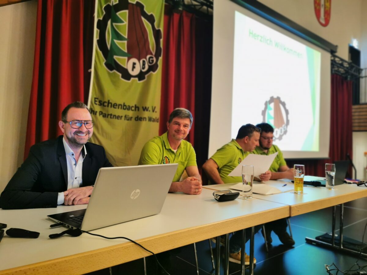 FBG Eschenbach treibt digitale Waldförderung in Speinshart voran