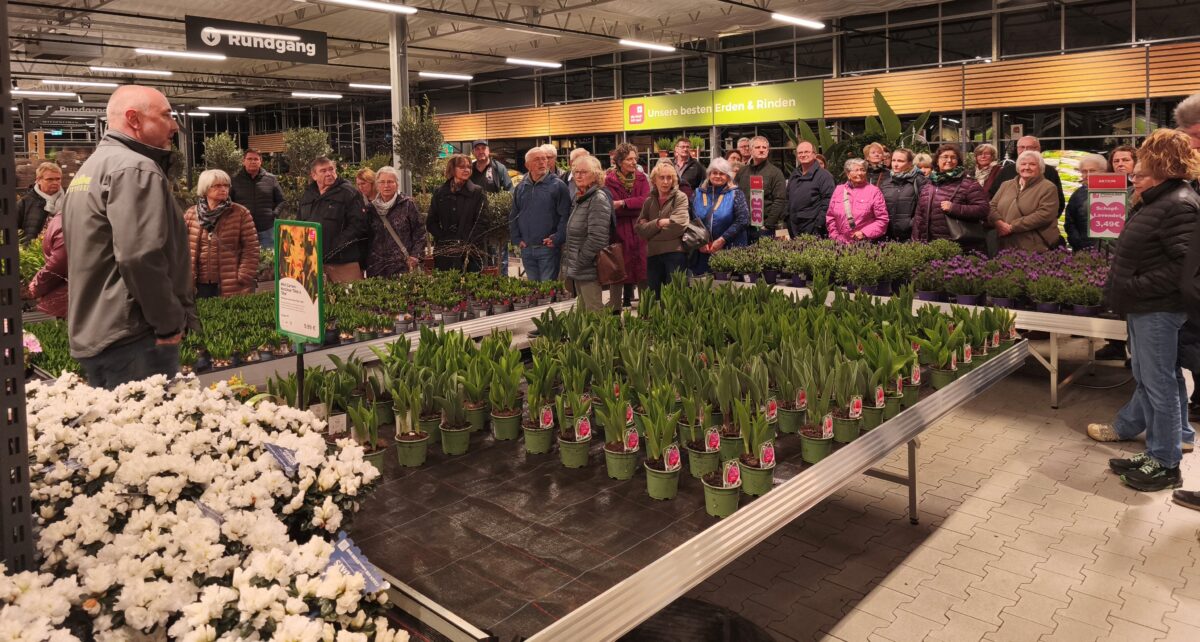 Gärtnerei Steinhilber begeistert Gartenfreunde aus Floß in Neustadt