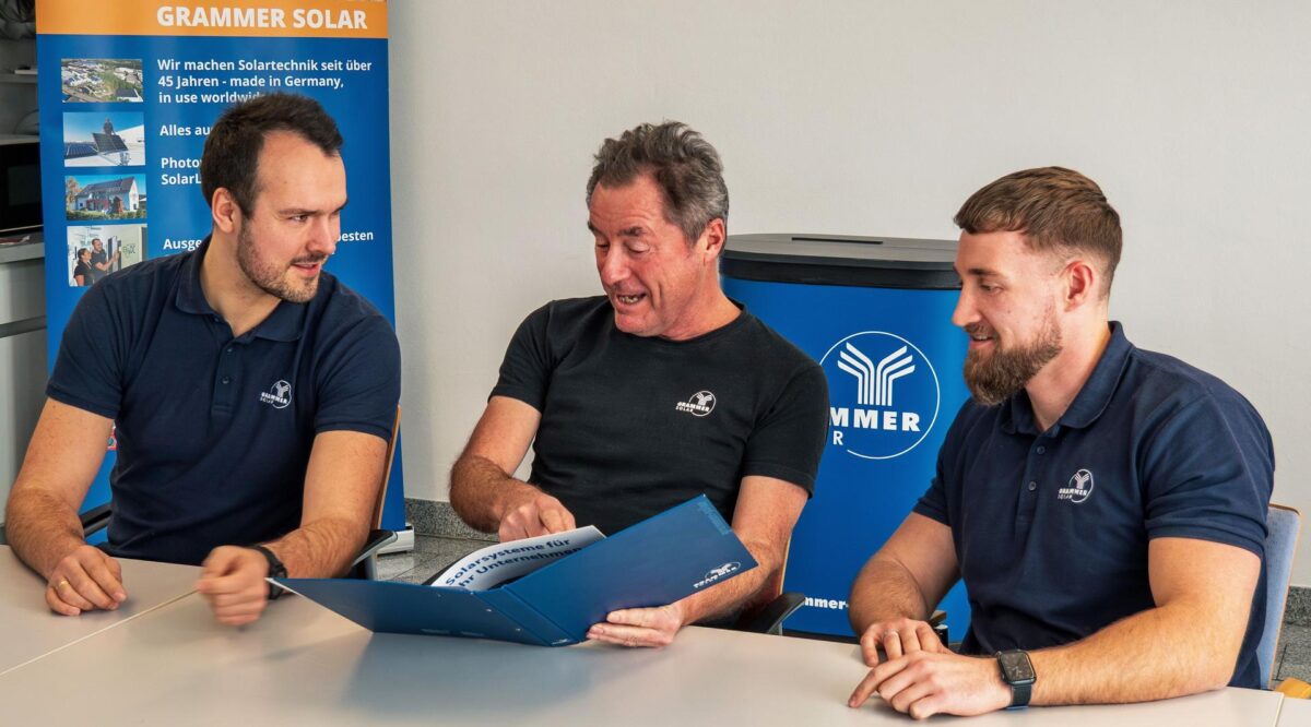 Generationswechsel bei GRAMMER Solar in Amberg eingeleitet