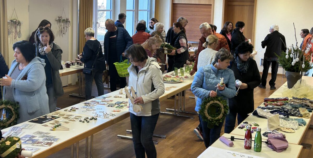 Großer Zuspruch für Osterbasar in Immenreuth