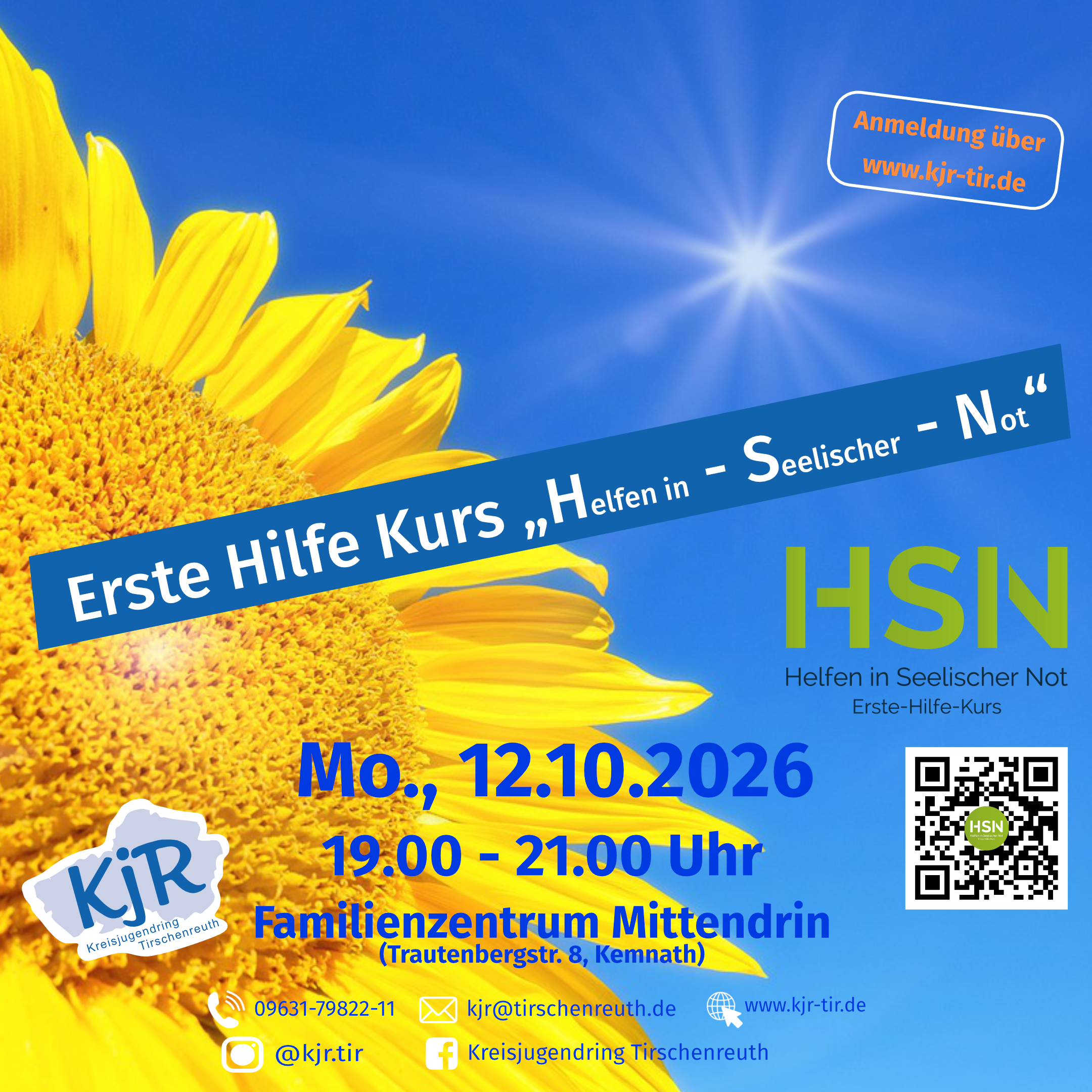 HSN-Kurs "Helfen in seelischer Not"