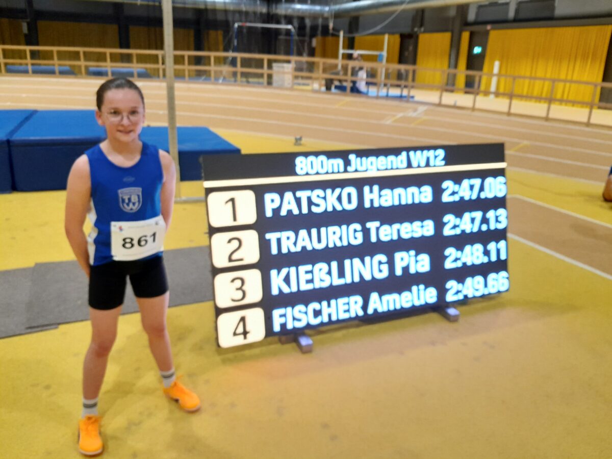 Hanna Patsko siegt, TB Weiden glänzt bei Meisterschaften