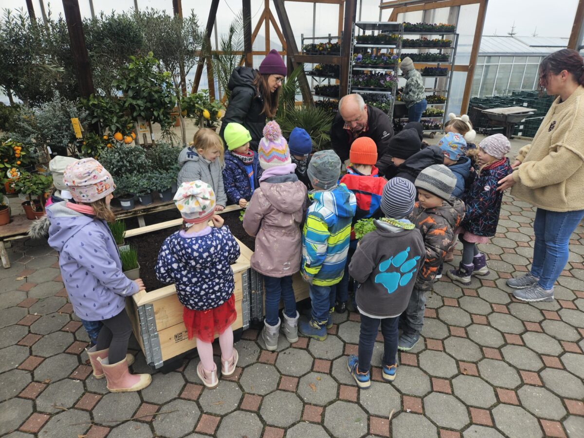 Hochbeete und Gurkenprojekt begeistern Kinder in Schirmitz