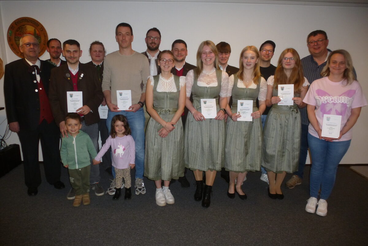 Junge Kräfte prägen Hubertus-Schützen in Kaltenbrunn