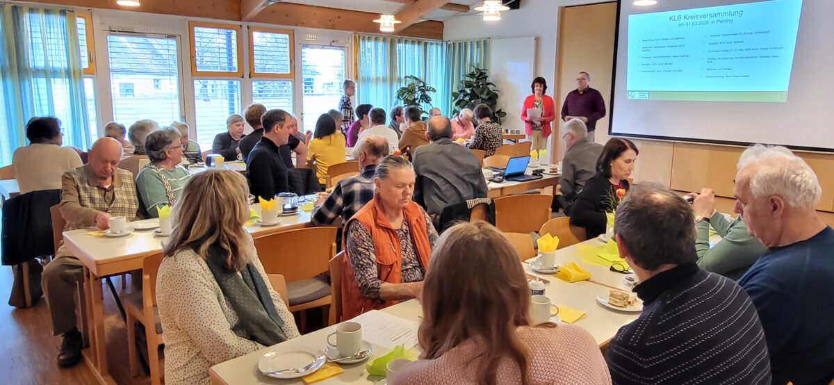 KLB-Kreisversammlung in Penting diskutiert flexible Stromtarife und Spende