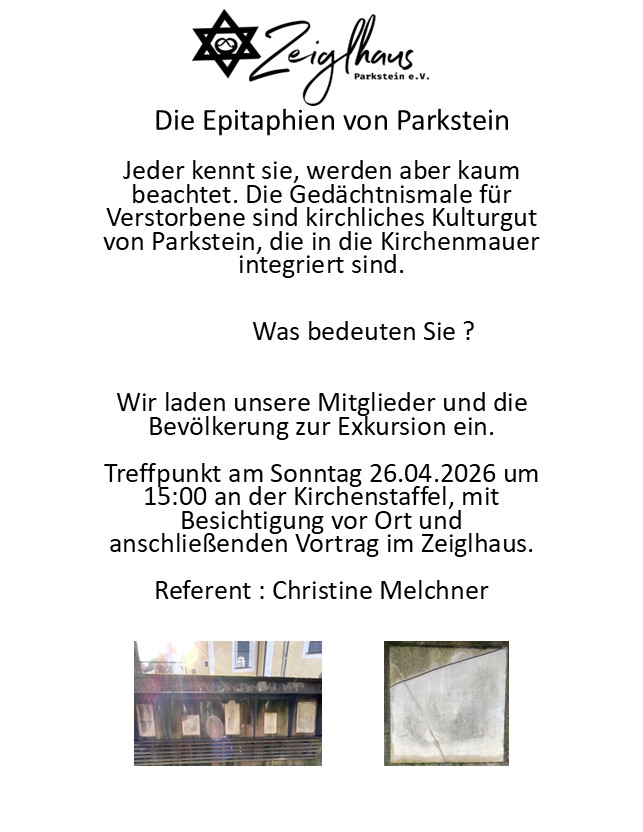 Die Epitaphien von Parkstein