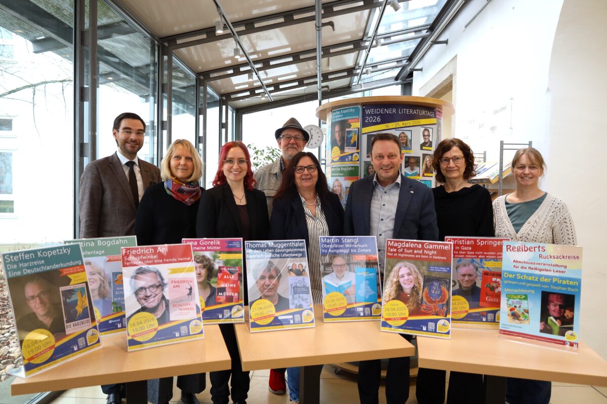 Literaturtage starten in Weiden mit 38. Ausgabe