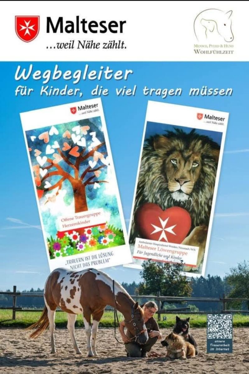 Malteser bieten Trauerbegleitung für Kinder und Jugendliche in Neustadt
