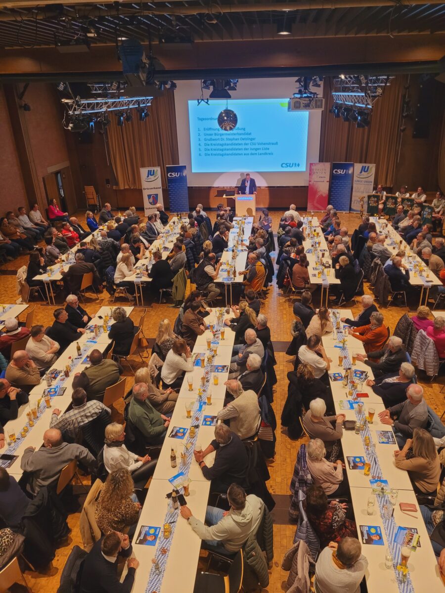 Münchmeier begeistert beim Wahlkampfabschluss in Vohenstrauß