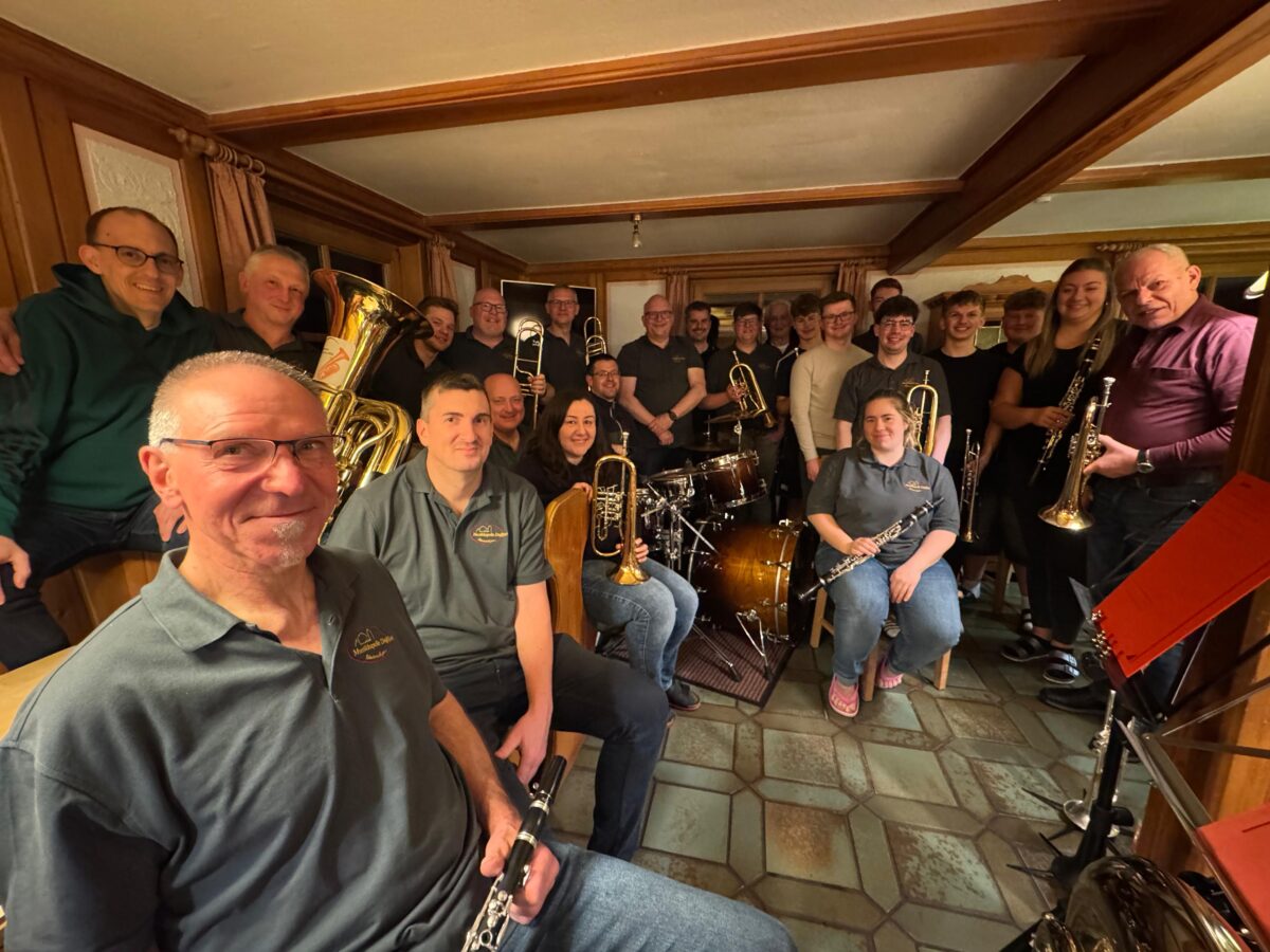 Musikkapelle bereitet Serenade in Dießfurt mit Probenwochenende vor