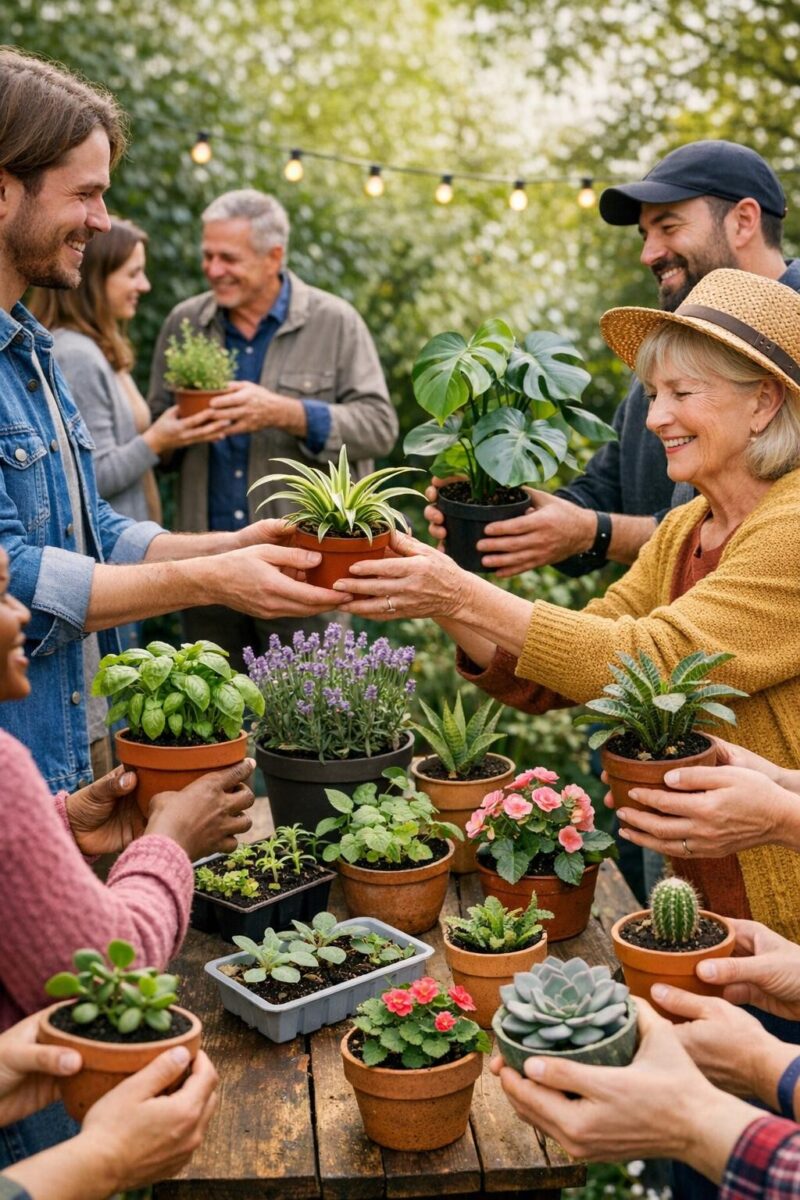 Pflanzentauschtag mit Kräuterwanderung in Theuern