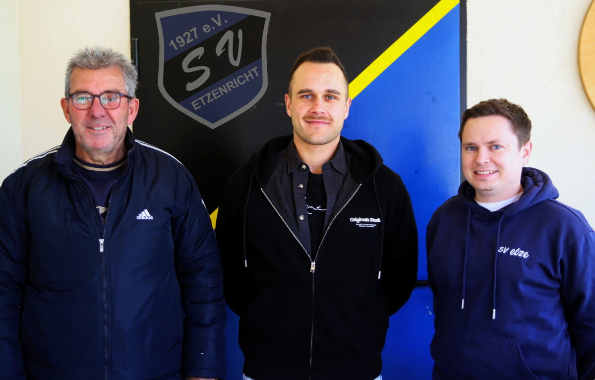 Trainerduo Moucha und Wittmann leitet Etzenrichts Kreisklassen-Team