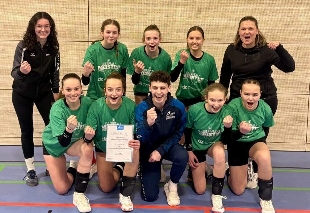 Volleyball in Amberg und Marktredwitz U 14 im Titelrennen