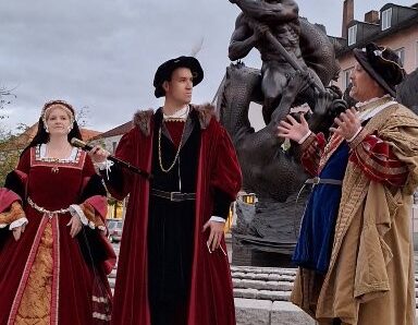 Stadtführung mit Pfalzgrafen und Prinzessin in Burglengenfeld