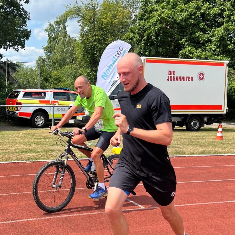 Bike und Run in Rieden sammelt 25.000 Kilometer für Mehrgenerationen-Spielplatz