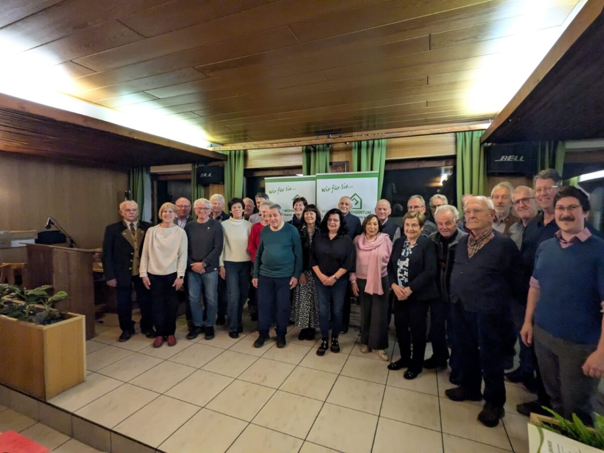 Neustädter Siedlergemeinschaft ehrt langjährige Mitglieder und beschließt eine Beitragserhöhung