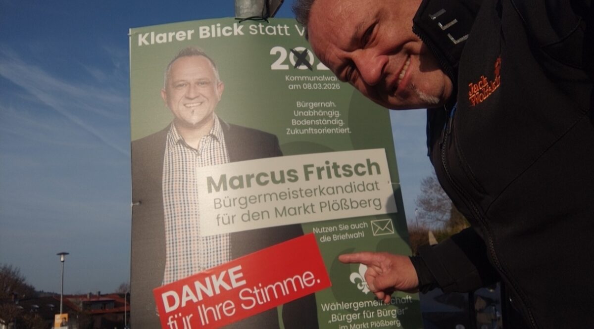 Fritsch zieht positives Fazit zur Wahl in Plößberg