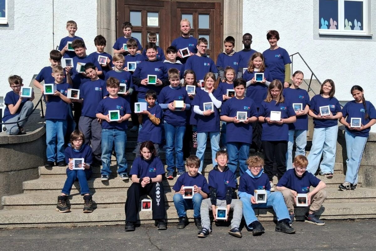 Schüler erleben Berufsalltag ganz hautnah bei der Firma Regler Druck