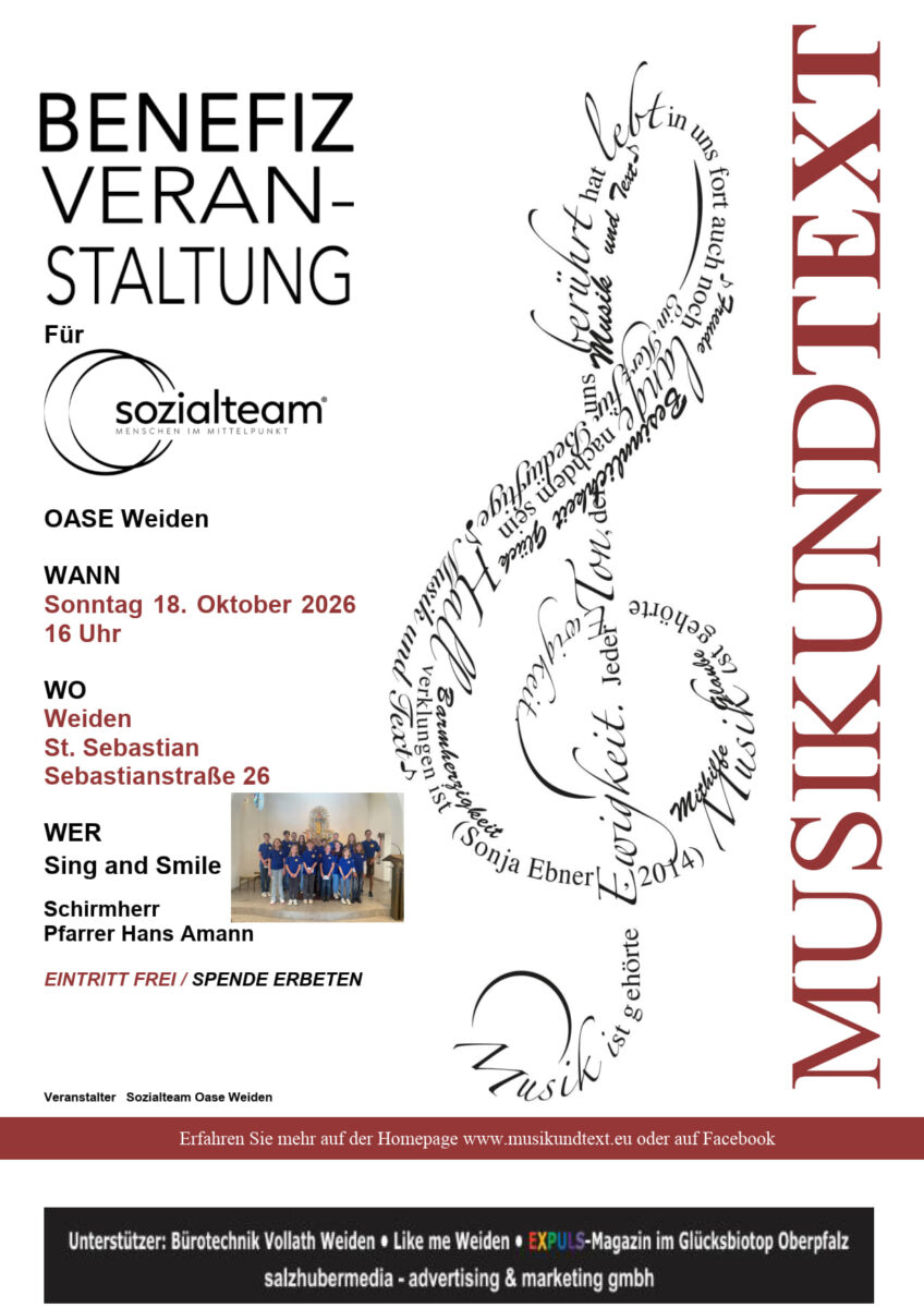 MUT - Benefiz für die OASE Weiden