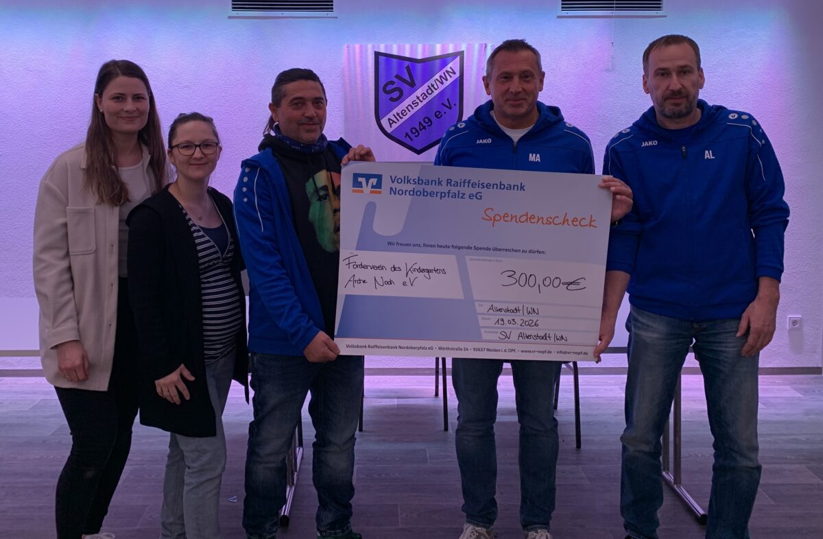 300 € für Förderverein Arche Noah