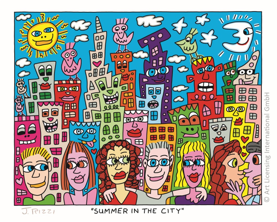 Summer in Town - James Rizzi goes Tirschenreuth