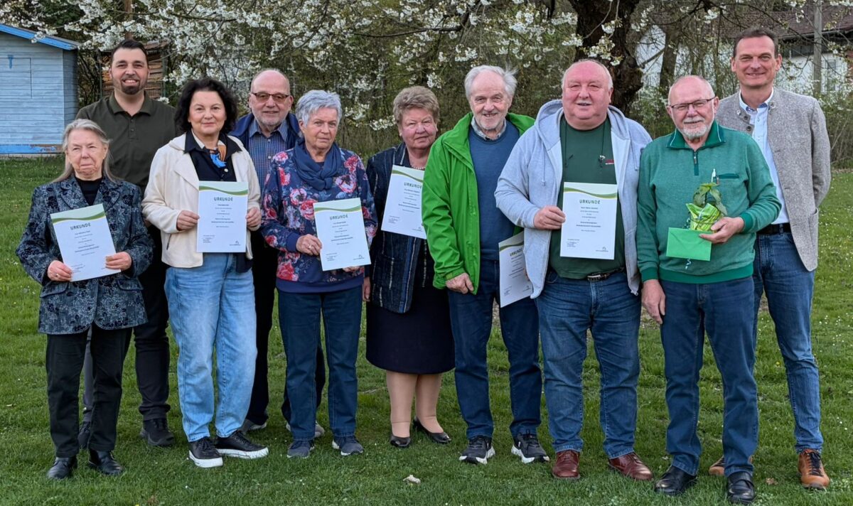 Siedler ehren Mitglieder