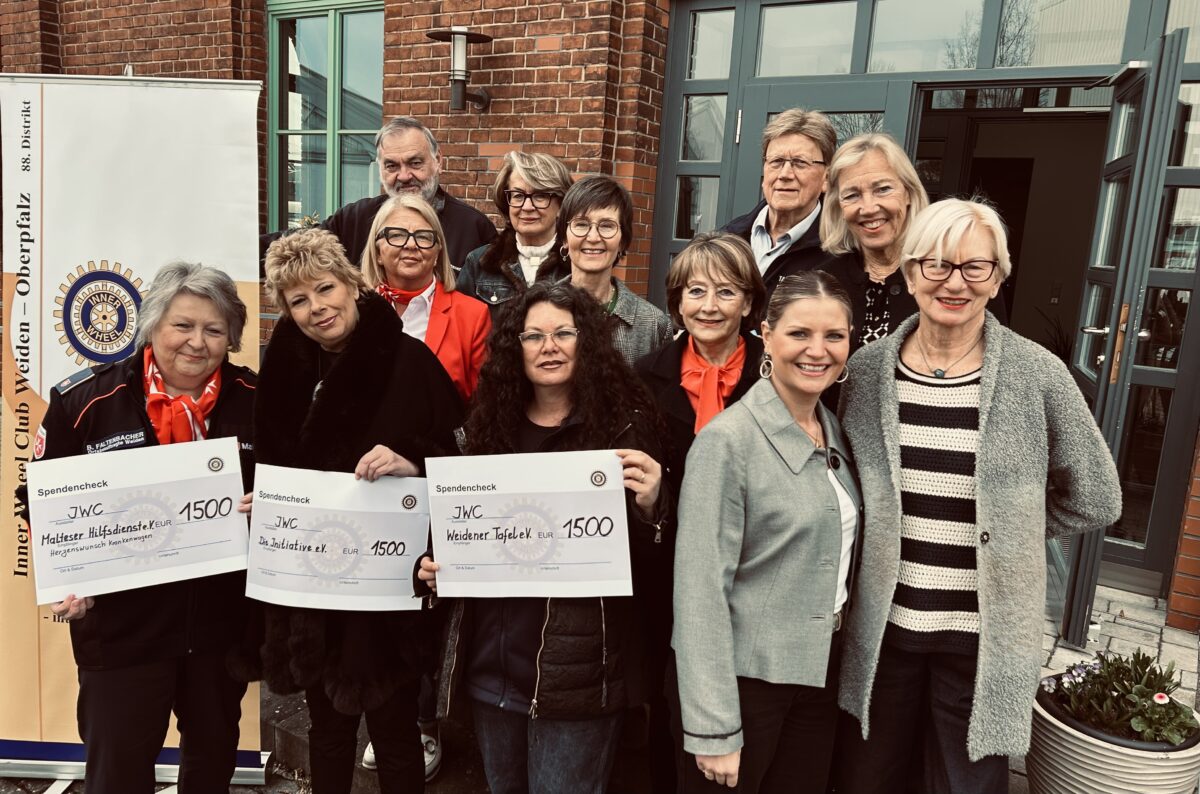 Inner Wheel Club Weiden Spende stärkt soziale Projekte
