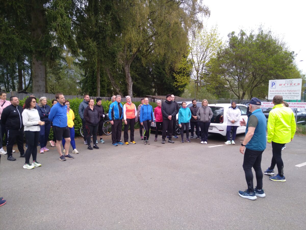 Lauftreff des DJK Weiden startet erfolgreich mit Lauf zehn