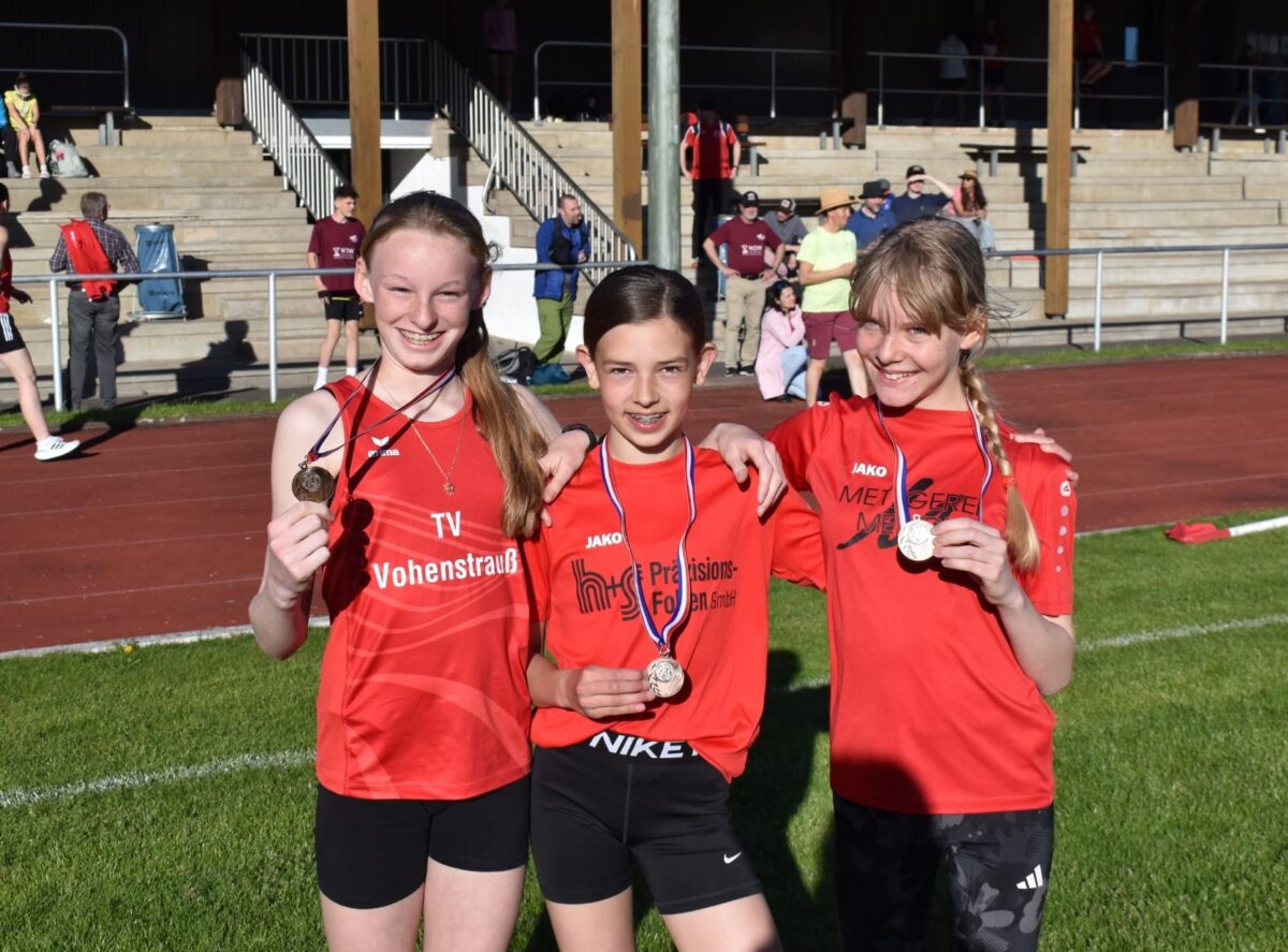 Bronze für TV Vohenstrauß bei U14-Langstaffeln in Wiesau