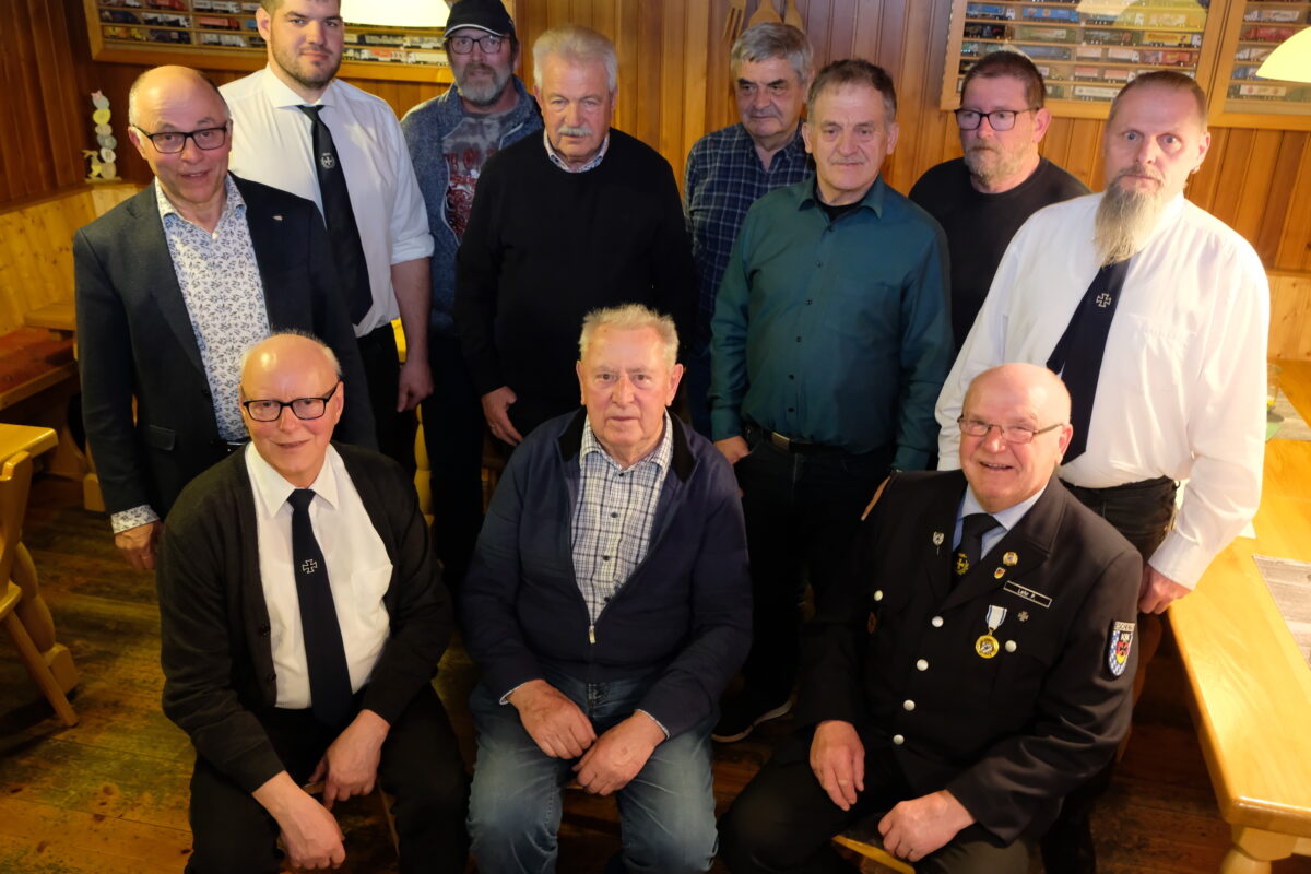 Ehrung langjähriger Mitglieder bei KSK Speinshart