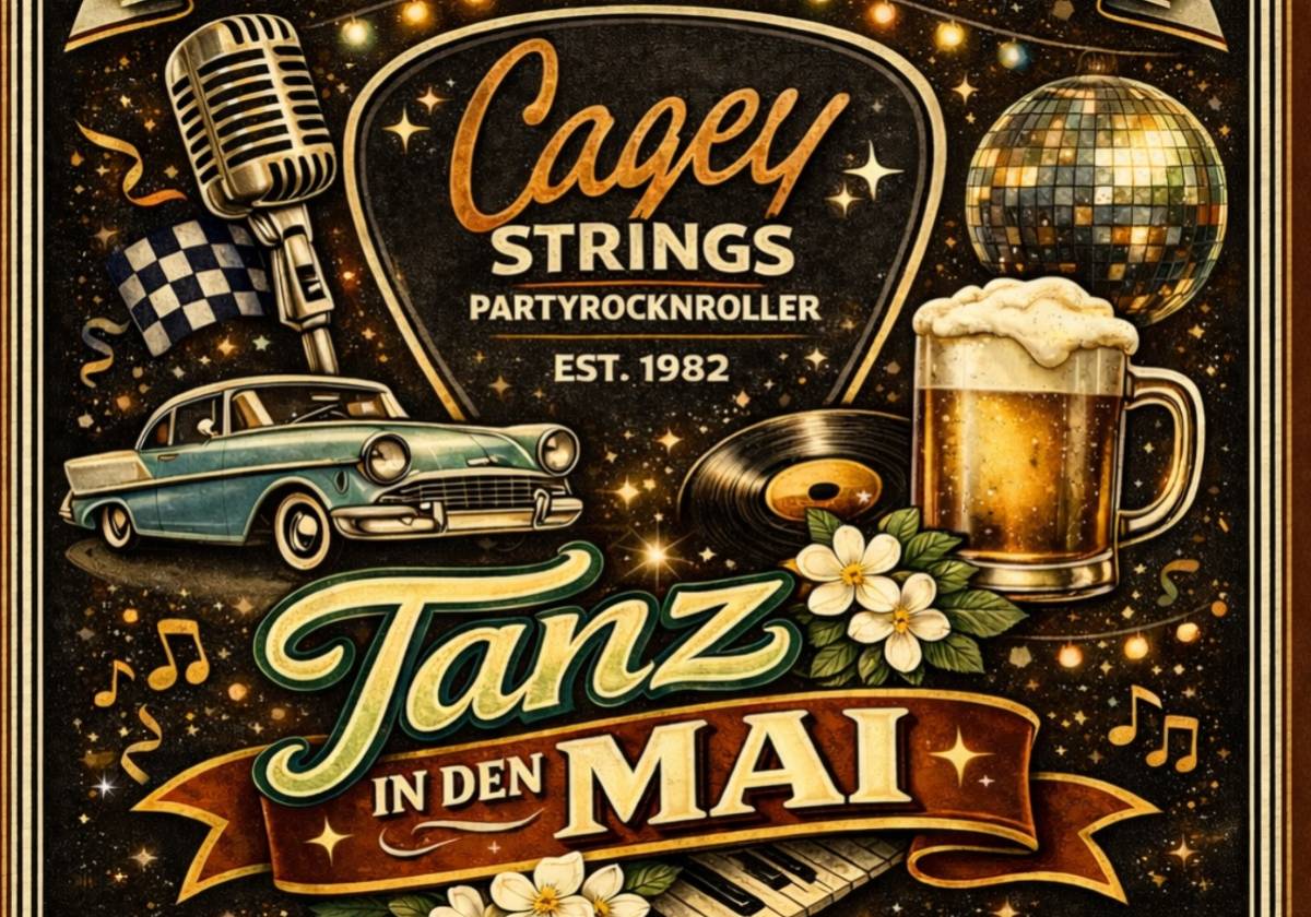 Feierlaune in München: Tanz in den Mai - mit den Cagey Strings