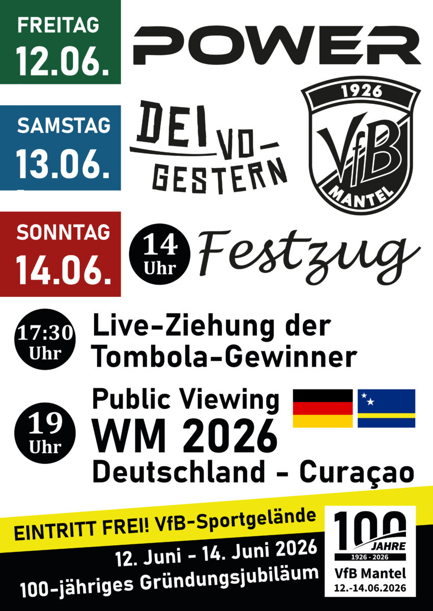 100 Jahre VfB Mantel