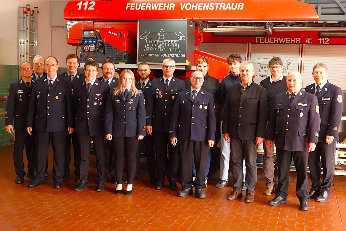 Feuerwehr bilanziert 180 Einsätze und 2.962 Übungsstunden in Vohenstrauß