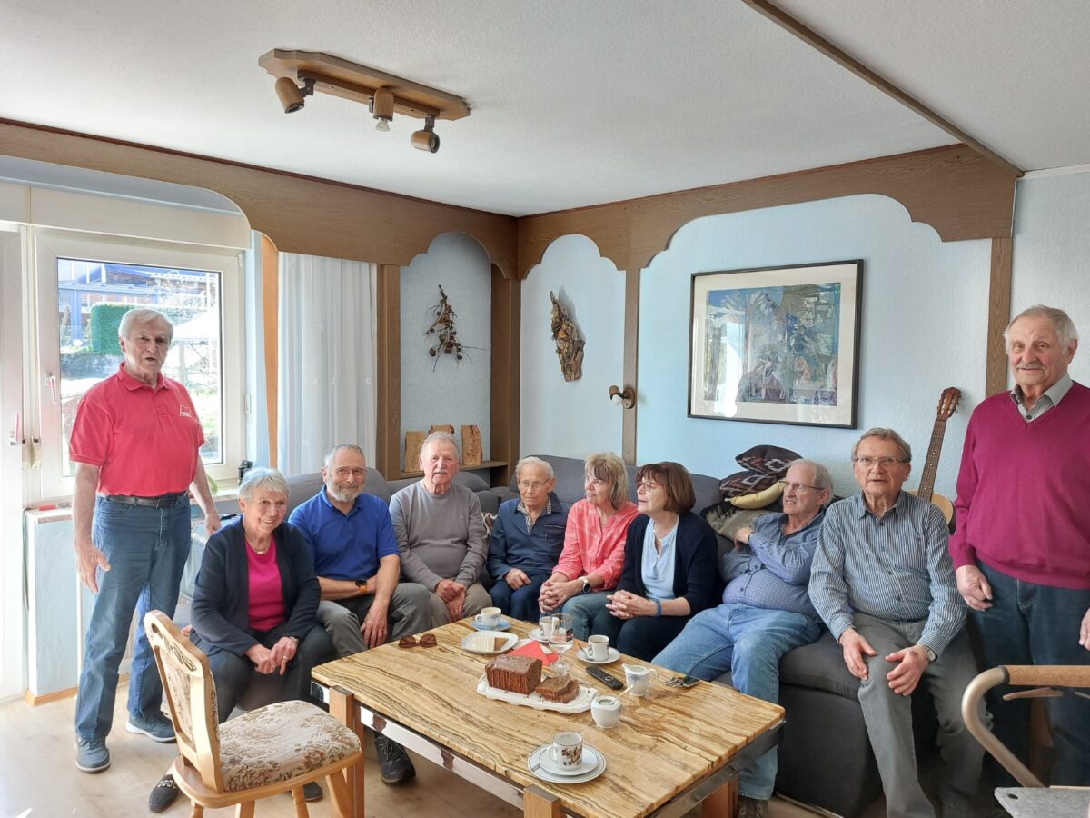 Freunde und Vereine ehren Horst Gradewald zum 85. Geburtstag