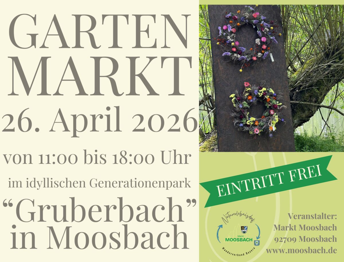 Gartenmarkt in Moosbach