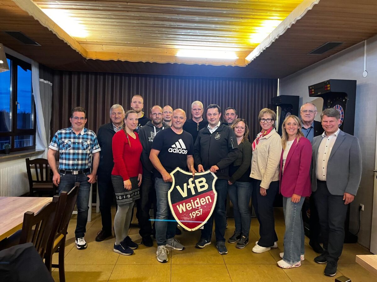 Heinz Lorenz ist neuer Vorsitzender des VfB Weiden